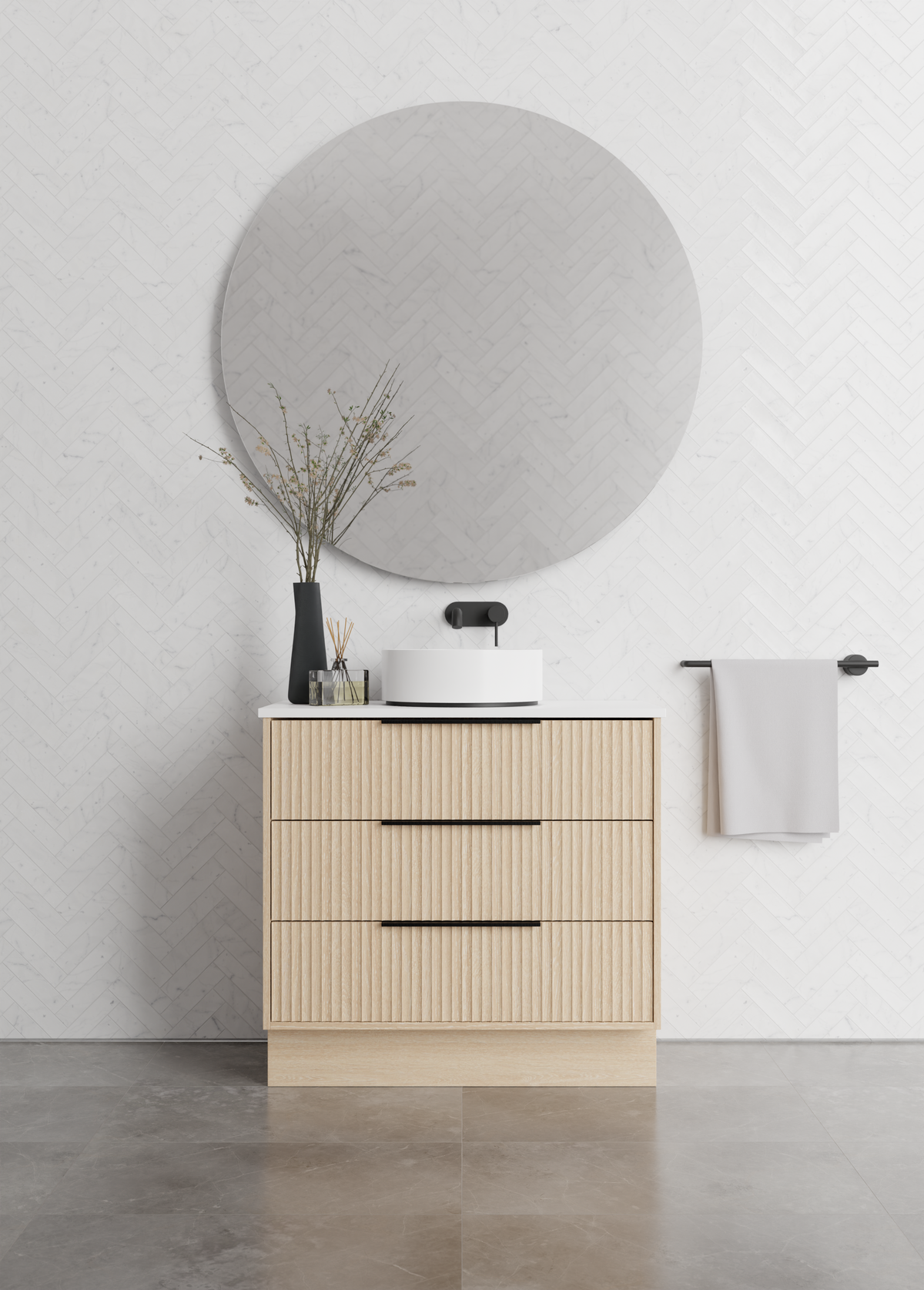 Marquis Lake Vanity – Above Counter Basin - Lake3 Front