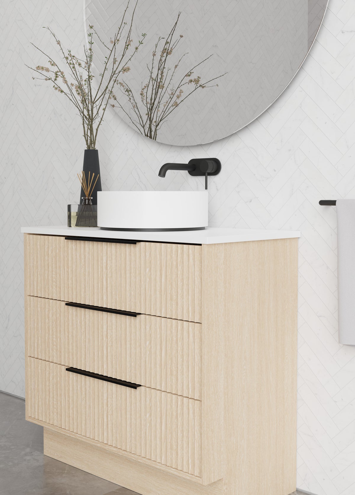 Marquis Lake Vanity – Moulded Top - Lake3 Profile