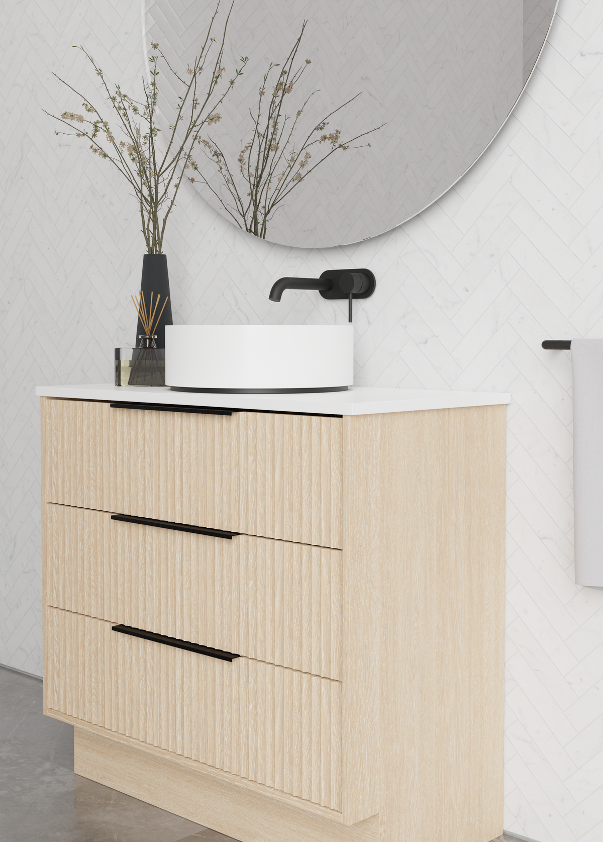 Marquis Lake Vanity – Above Counter Basin - Lake3 Profile