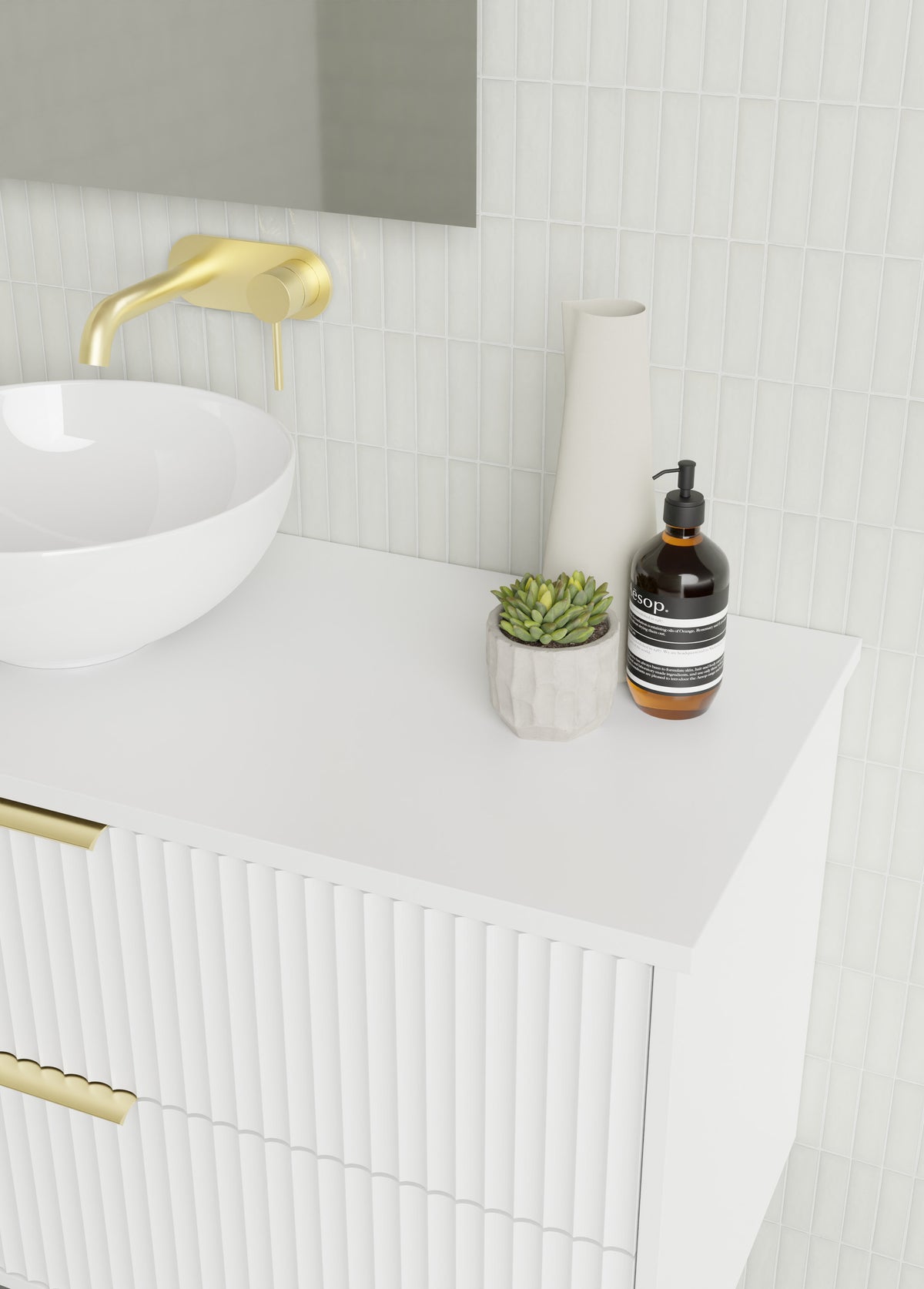 Marquis Lake Vanity – Moulded Top - Lake4 Blossom Basin