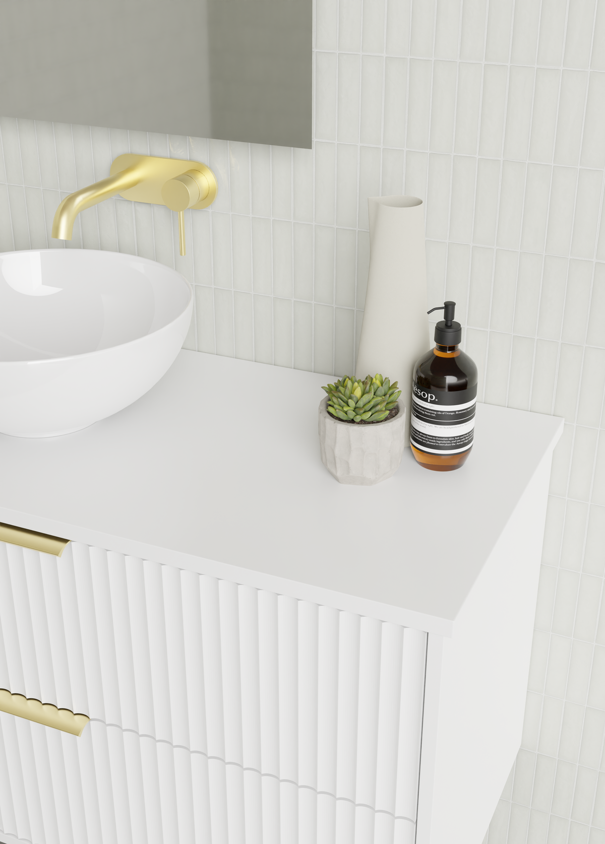 Marquis Lake Vanity – Above Counter Basin - Lake4 Blossom Basin