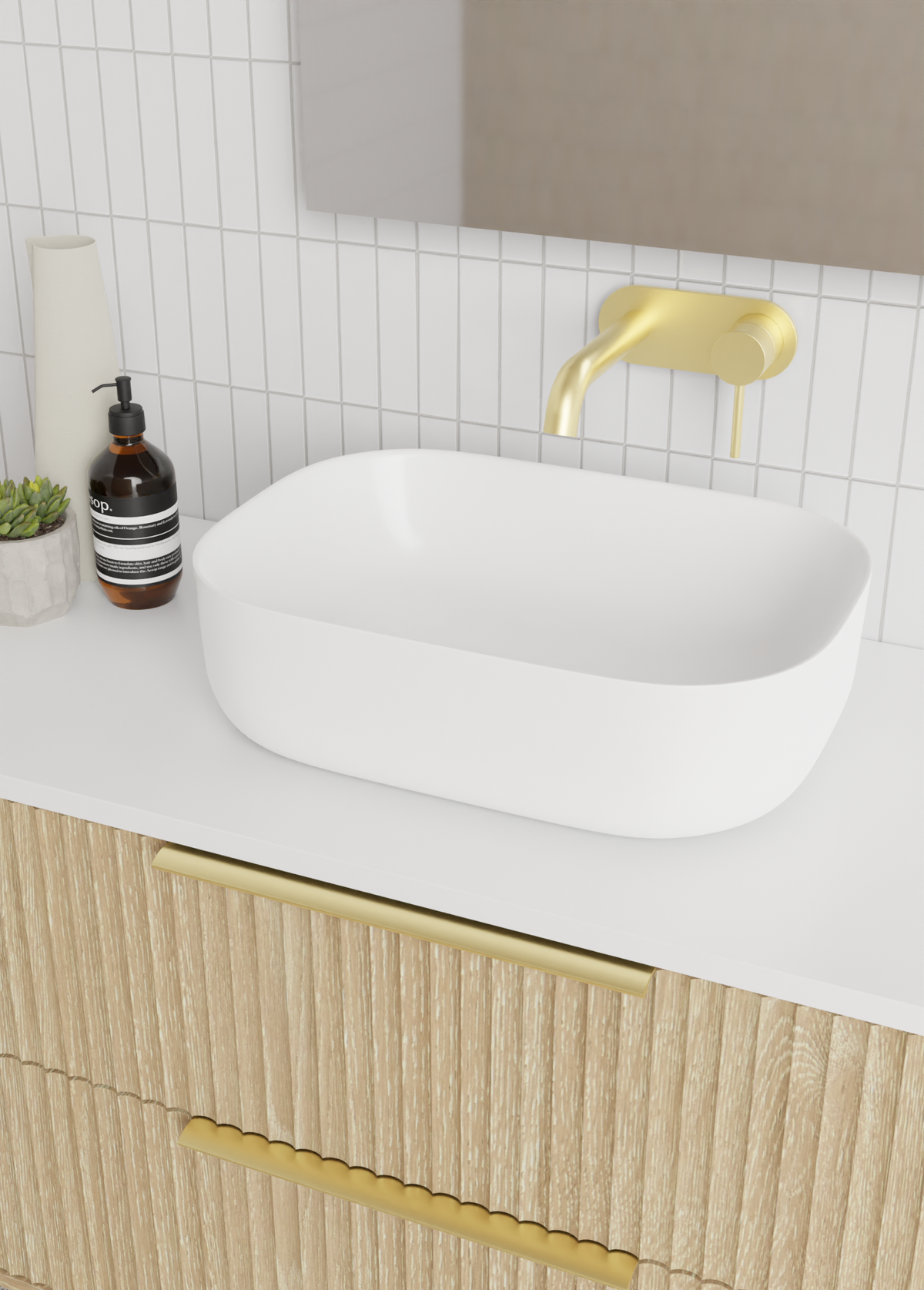 Marquis Lake Vanity – Above Counter Basin - Lake4 Coastal Basin
