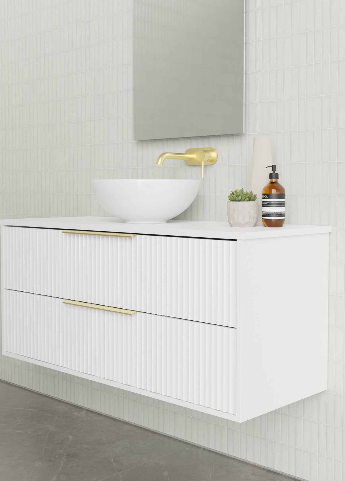 Marquis Lake Vanity – Moulded Top - Lake4 Coastal Profile