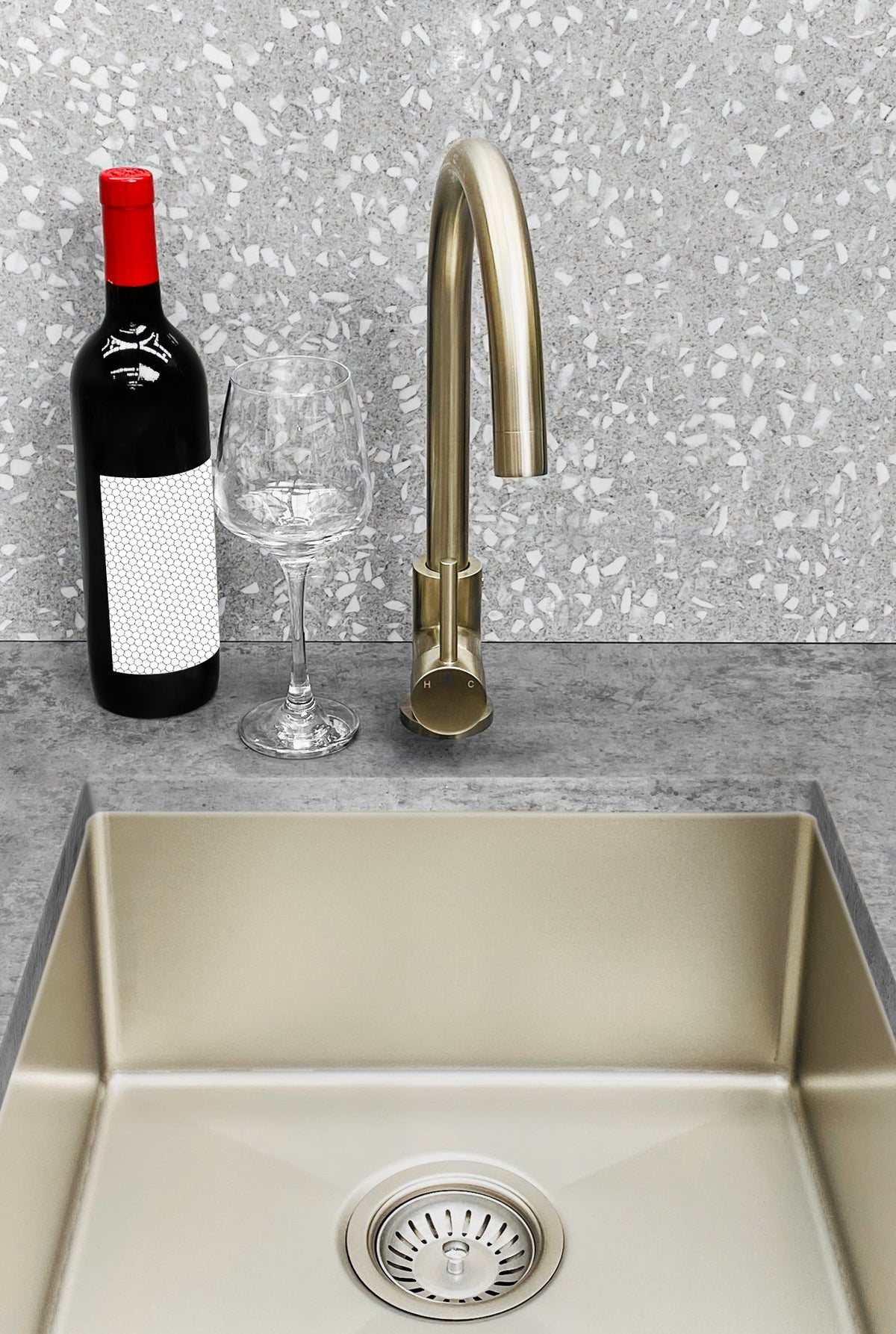 Undermount Sinks - styled kitchen double-bowl lifestyle