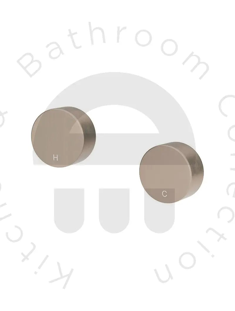 Wall Taps - Circular Wall Taps - Champagne