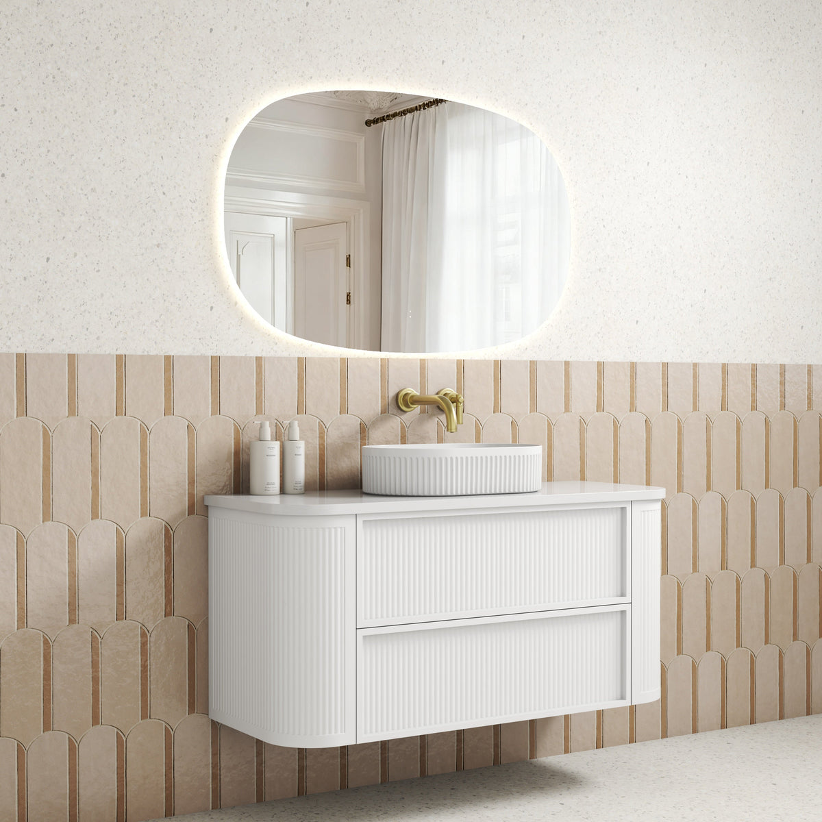 Aulic - Vienna LED Shaving Cabinet