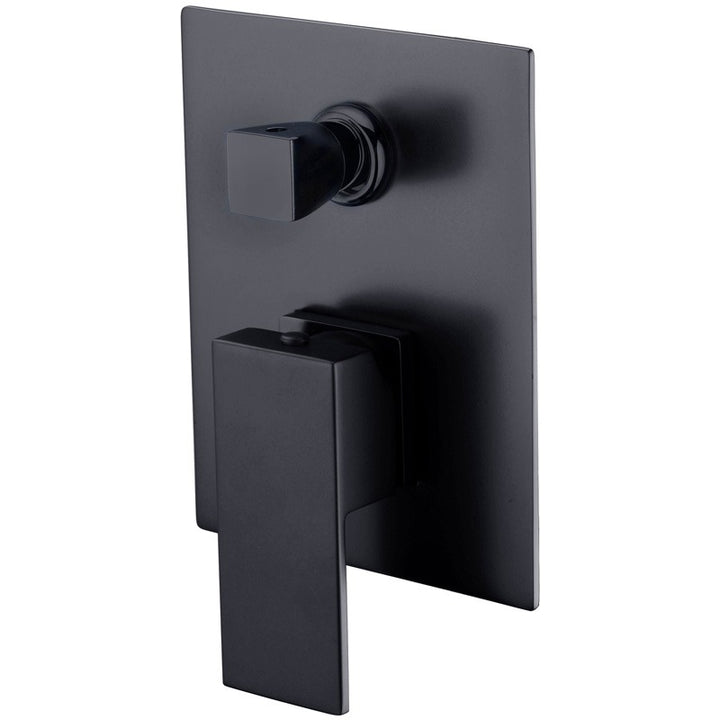 Rosa Wall Mixer Diverter - Matt Black