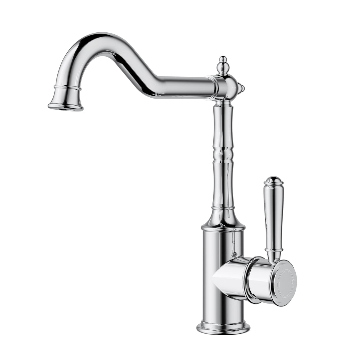 Clasico Sink Mixer Hook Spout - Chrome