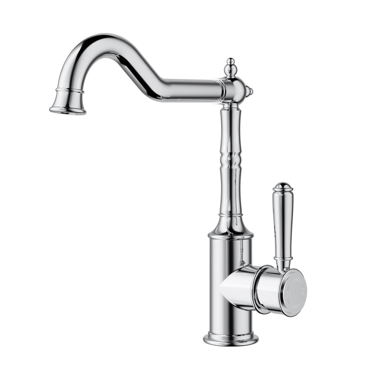 Clasico Sink Mixer Hook Spout - Chrome