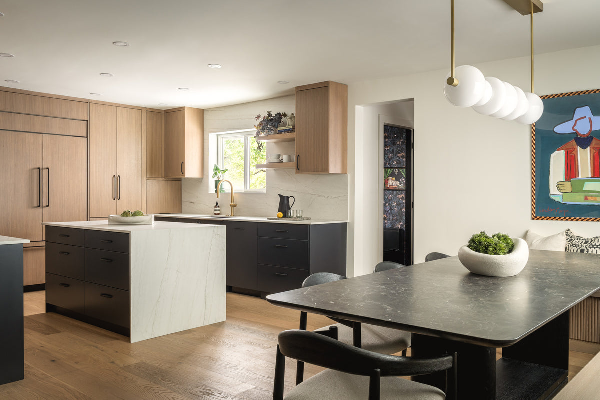Neural Dekton 8mm in a kitchen setting