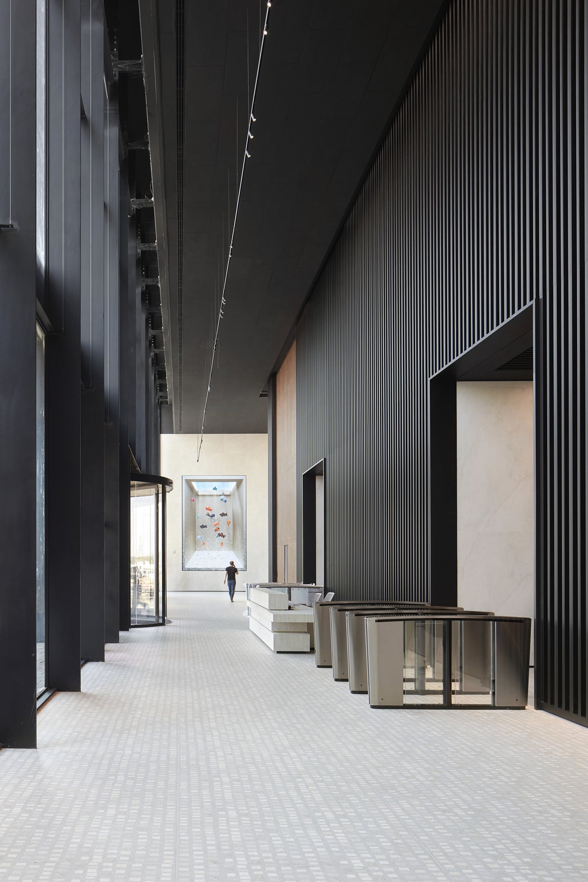 Eter Dekton 8mm in a commercial interior setting