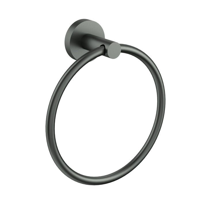 Otus Slimline Towel Ring - Gun Metal