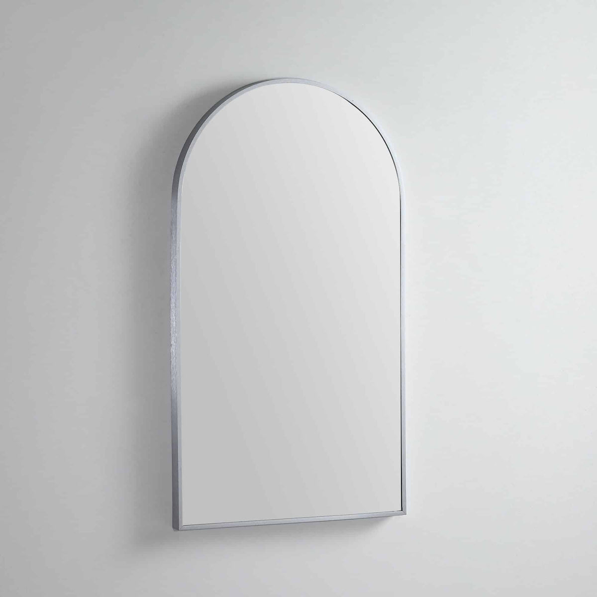 Modern Arch Mirror Brits Nickel