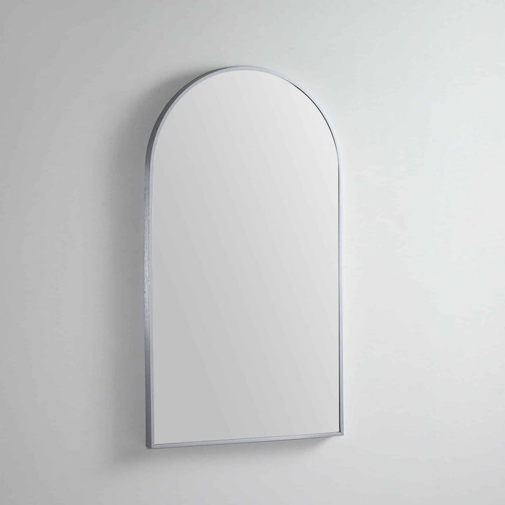 Modern Arch Mirror Brits Nickel