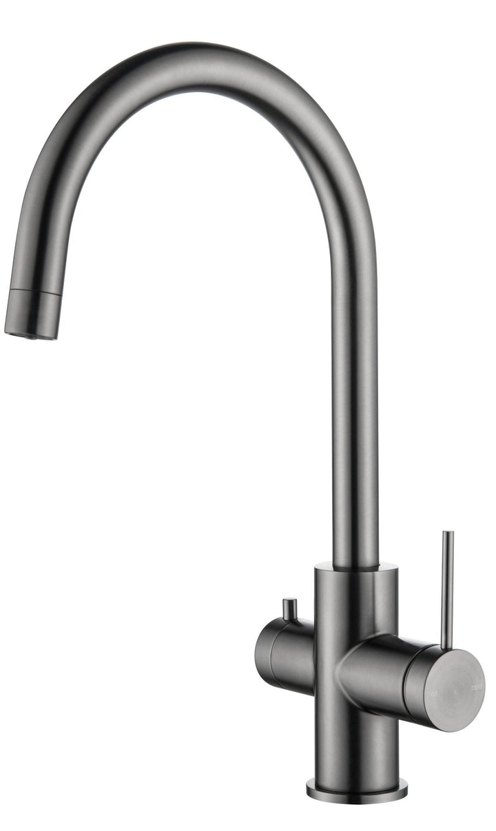 Mica 3-Way Filter Sink Mixer - Brushed Gunmetal