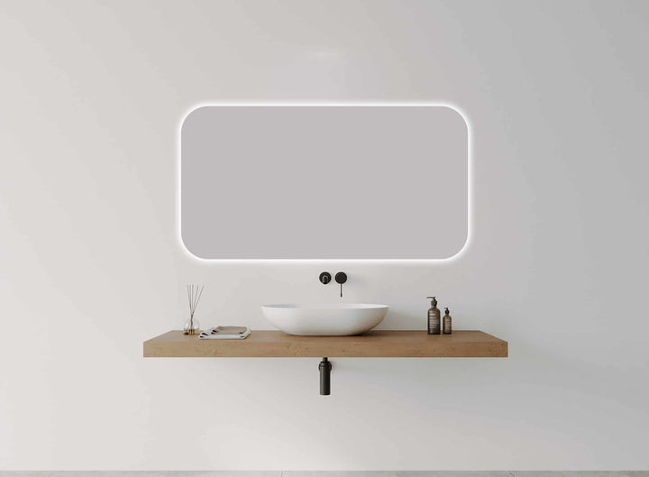 I Series Soft Rectangle LED Mirror detail view 2