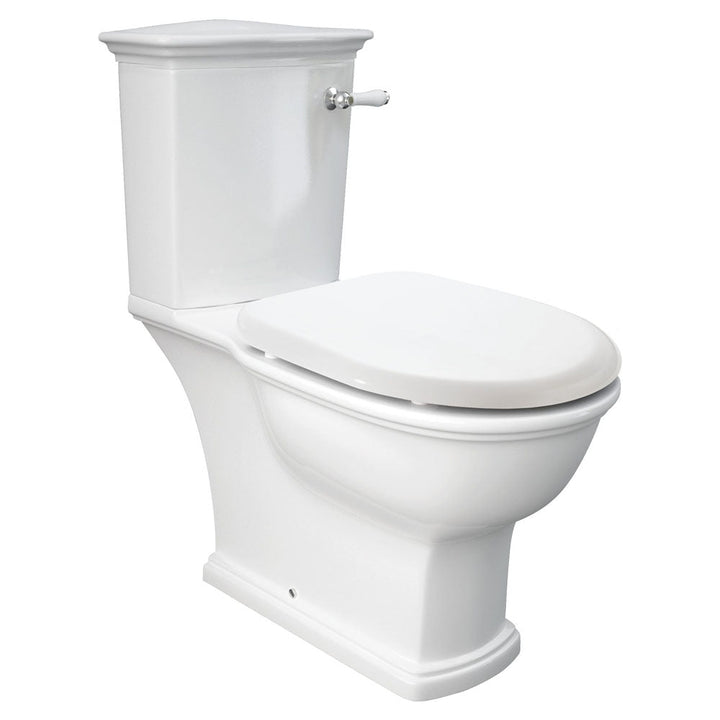 RAK Liwa Ivory Close-Coupled Toilet Suite, Ivory with P-Trap - lifestyle