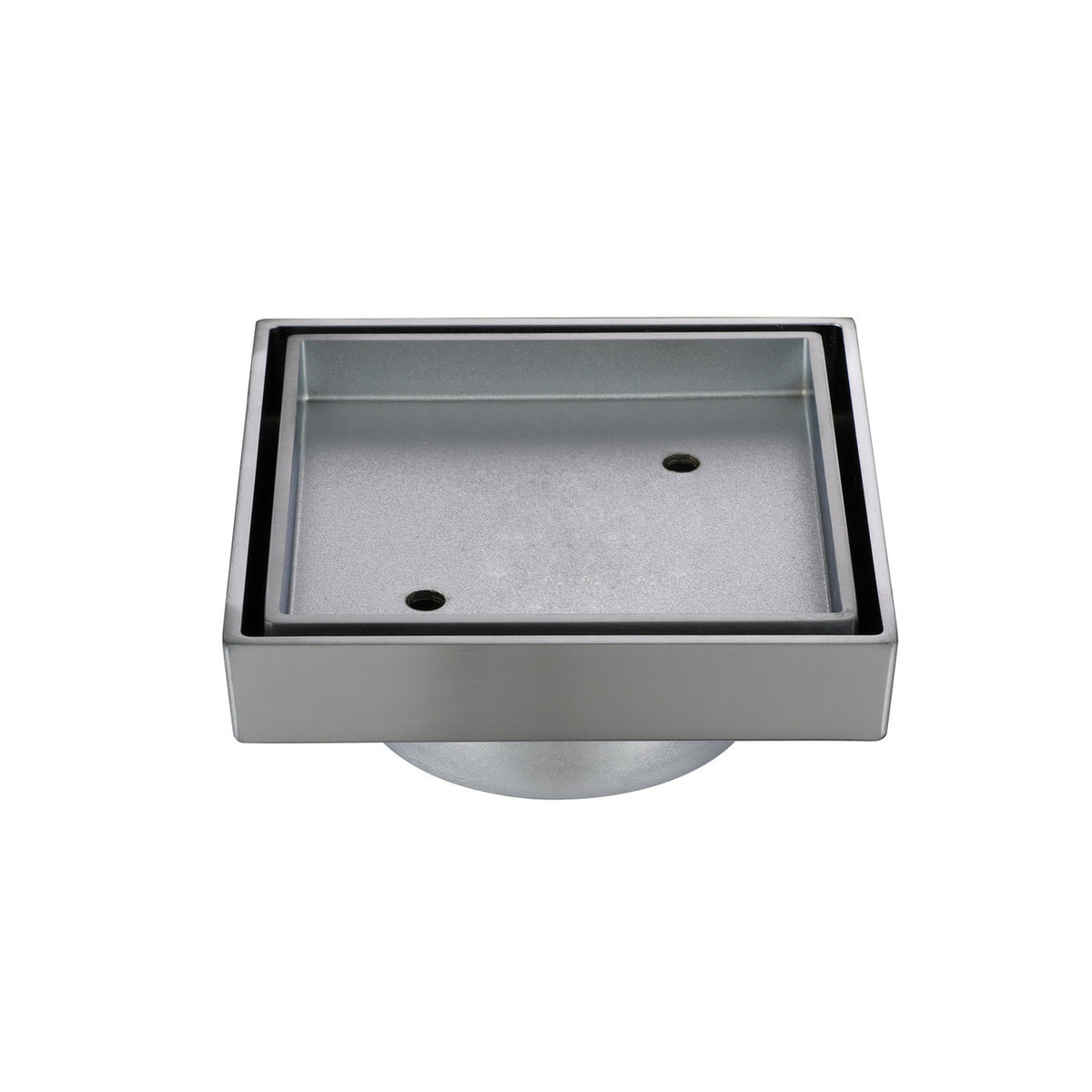 Tile Insert 75mm - Brushed Chrome