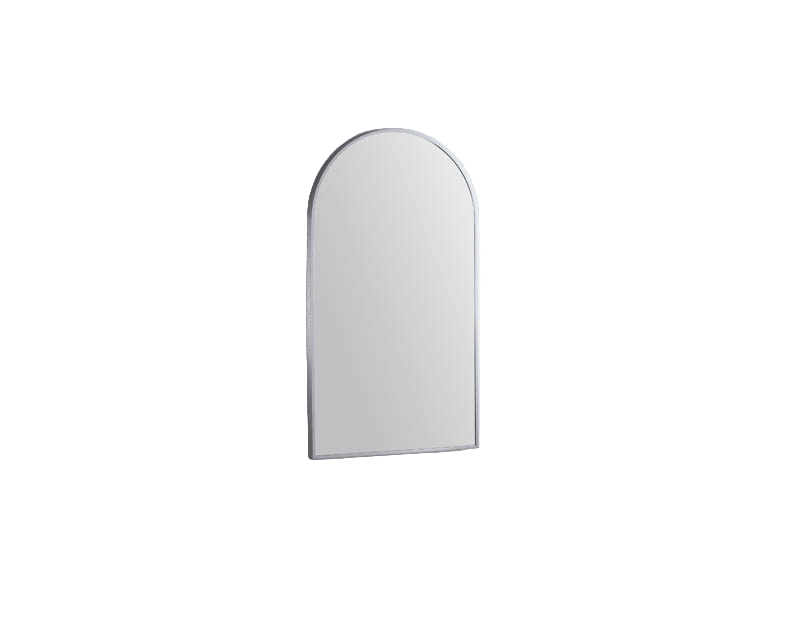 Modern Arch Mirror with Portable Magnifier Georgian Metal product view 5