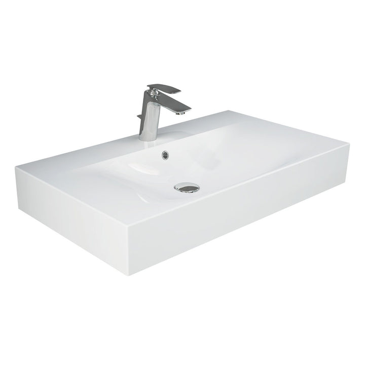 RAK Des 81 Wall Basin - Alpine White