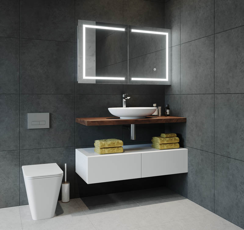Vera LED Shaving Cabinet lifestyle view 5