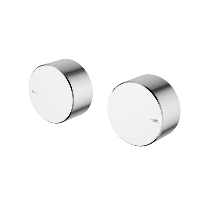 Hali 1/4 Turn C/D Wall Top Assembly - Chrome