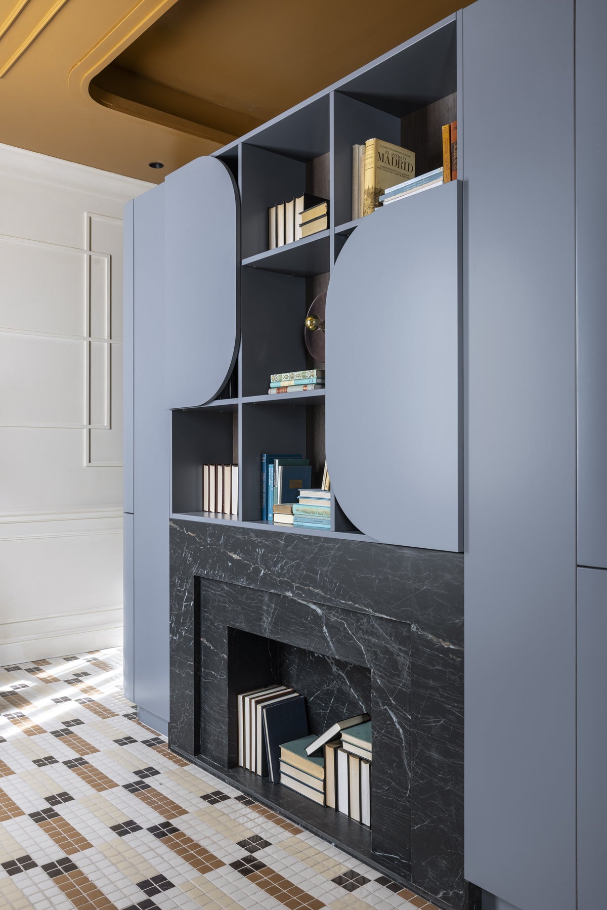 Somnia Dekton Optimma 4mm in a living area setting