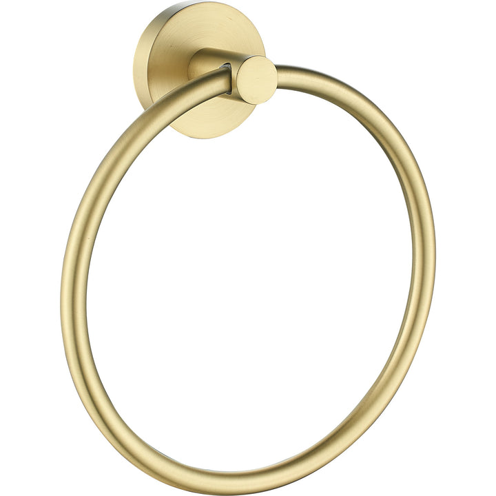 Otus Towel Ring - Brushed Gold