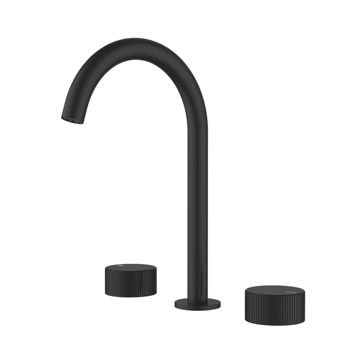 Soko 1/4 Turn C/D Basin Set - Matt Black