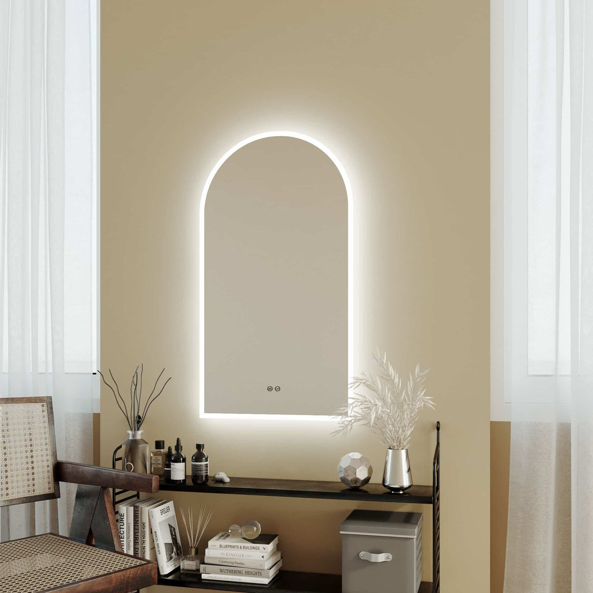 Arch LED Mirror Frameless