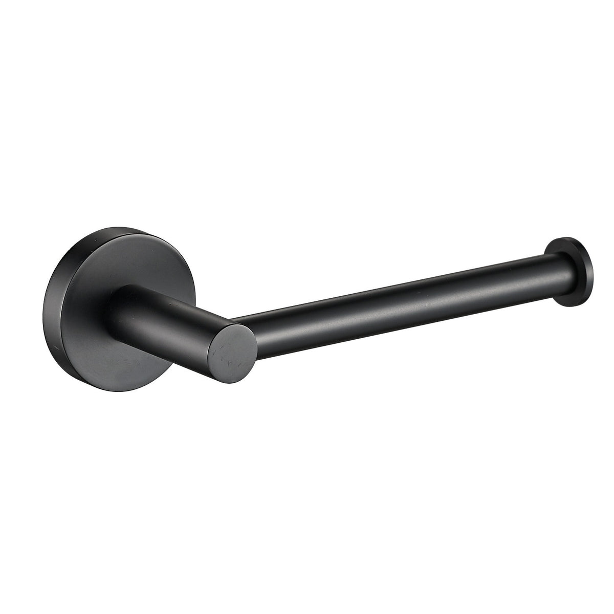 Otus Toilet Roll Holder Open Arm - Matt Black