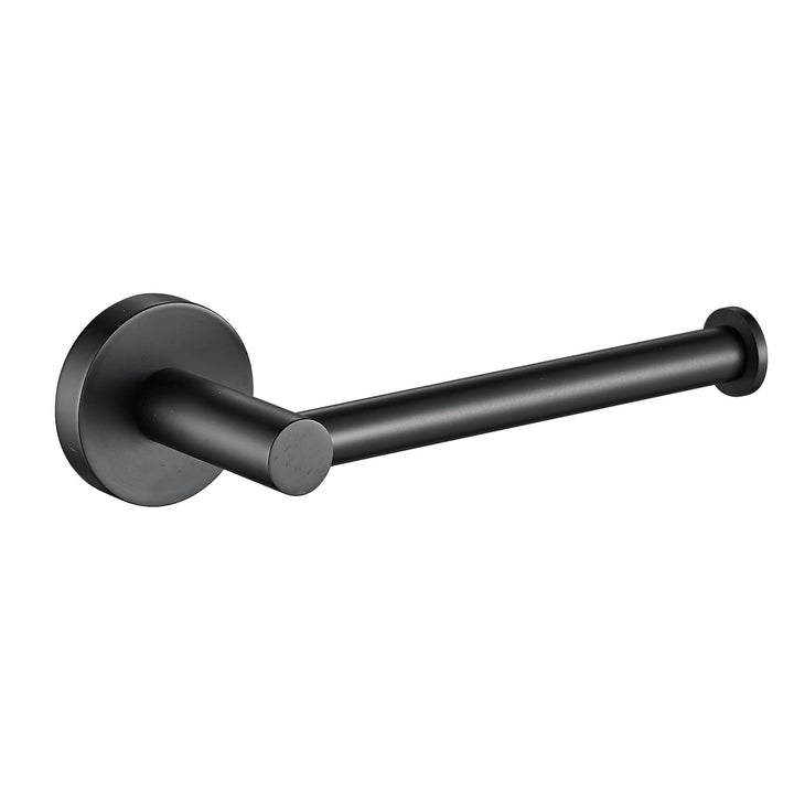 Otus Toilet Roll Holder Open Arm - Matt Black