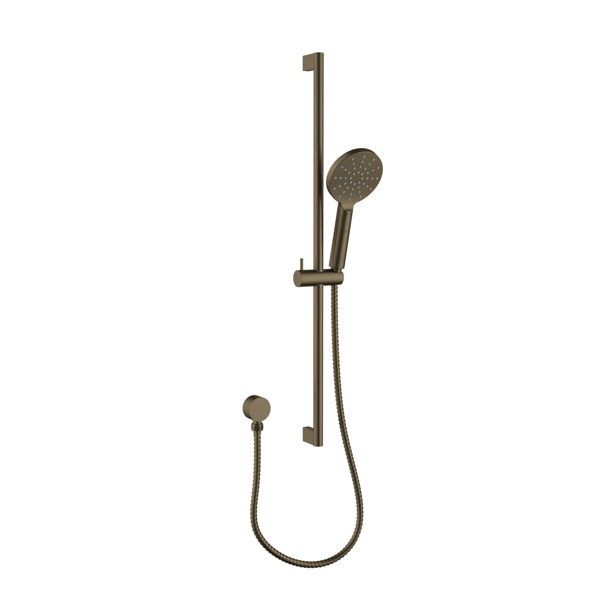 Cora Rail Shower - Antique Brass