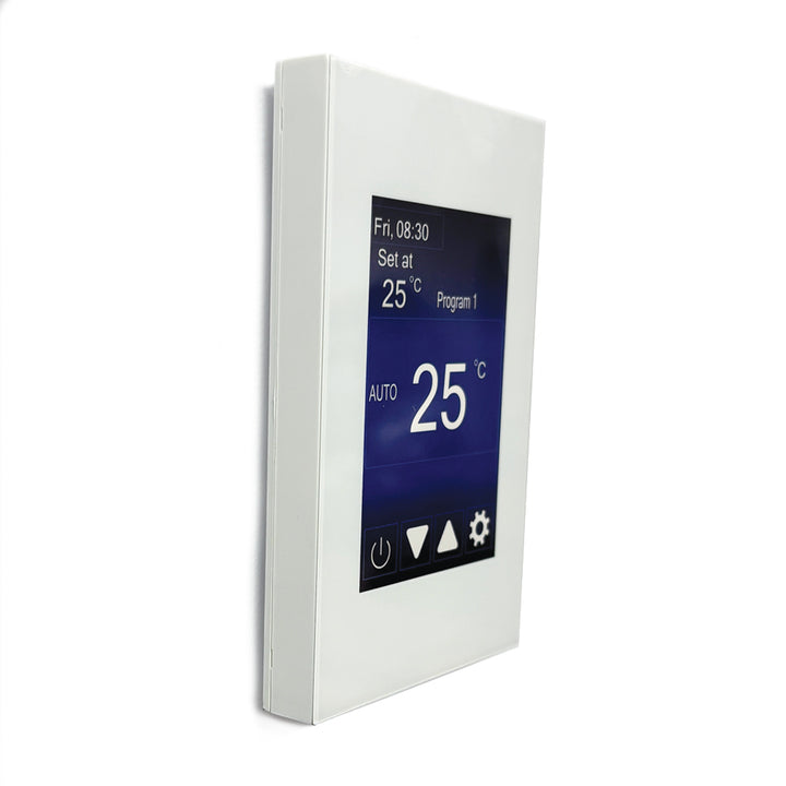 Radiant Universal Touch Screen Programmable Thermostat - utsth-w-3-1000x1000