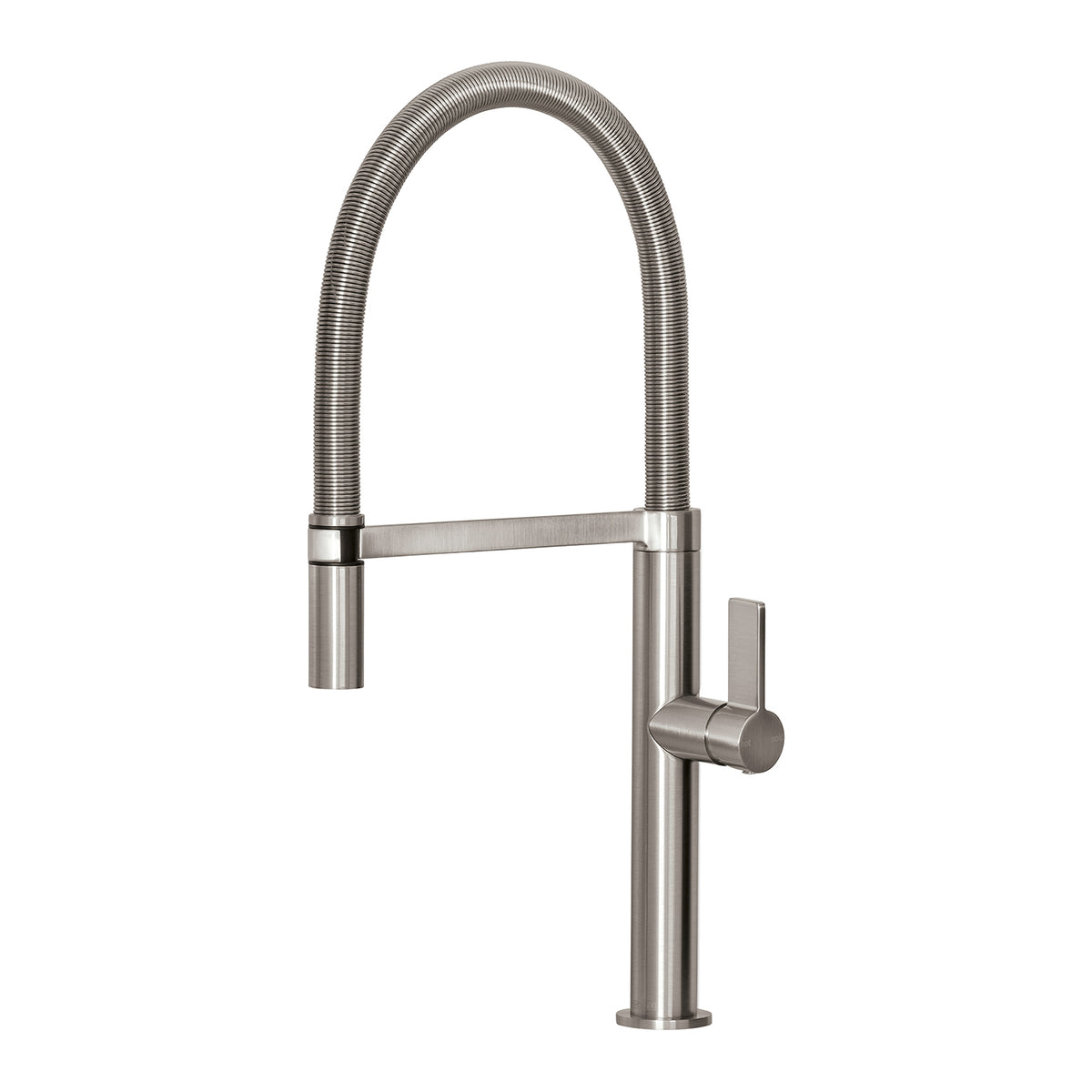 Prize Flexible Coil Sink Mixer 220mm - Lead Free - Brushed Nickel