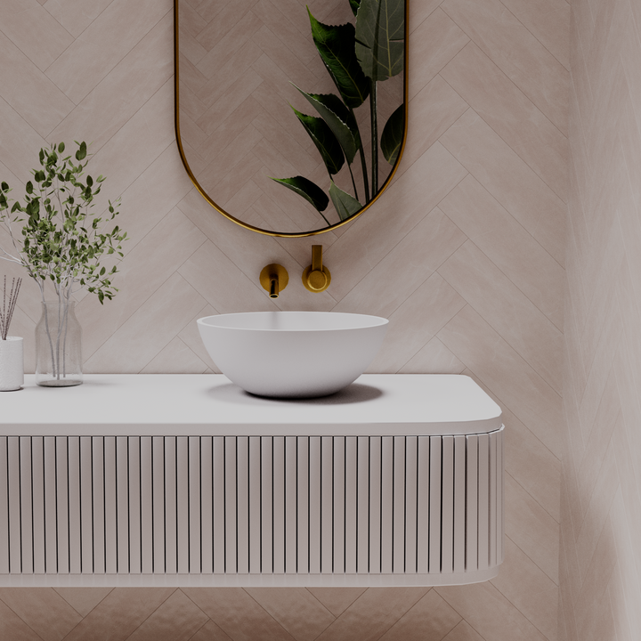 Sarah above counter basin — front view