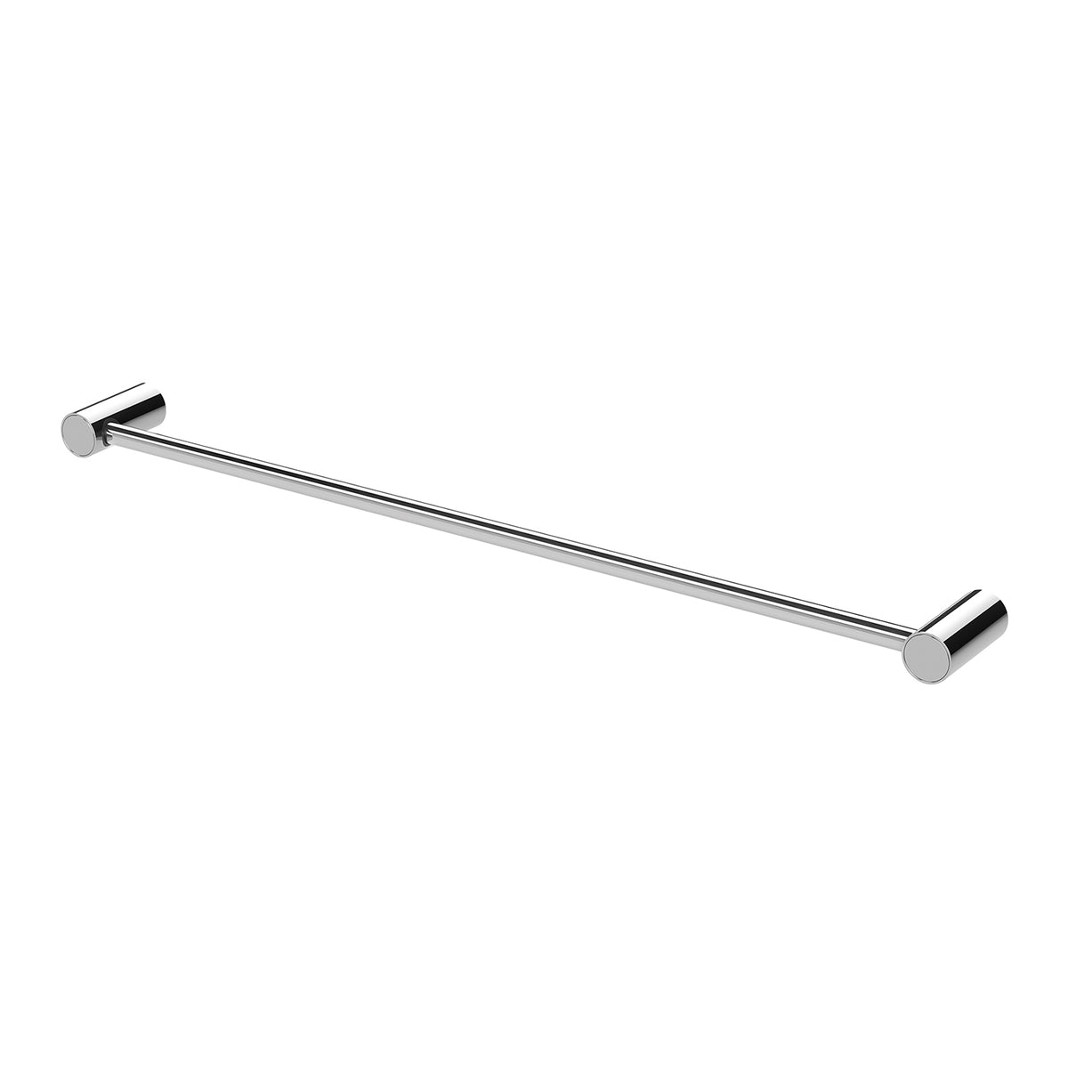 Vivid Slimline Single Towel Rail 600mm - Chrome