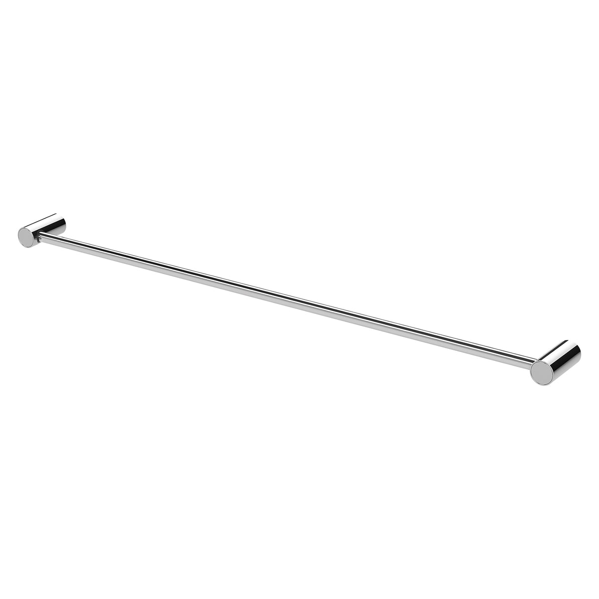 Vivid Slimline Single Towel Rail 800mm - Chrome