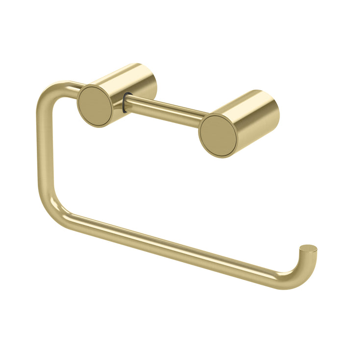 Vivid Slimline Toilet Roll Holder - Brushed Gold