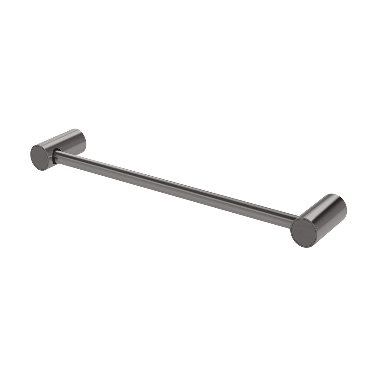 Vivid Slimline Hand Towel Rail 350mm - Brushed Carbon