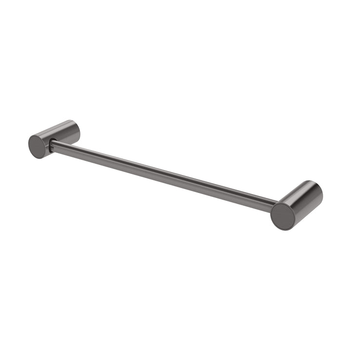 Vivid Slimline Hand Towel Rail 350mm - Brushed Carbon