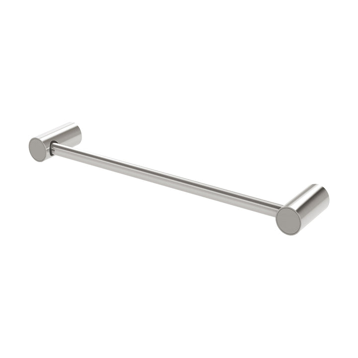 Vivid Slimline Hand Towel Rail 350mm - Brushed Nickel
