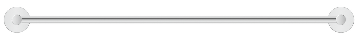 Mica Single Towel Rail - 600mm - product detail