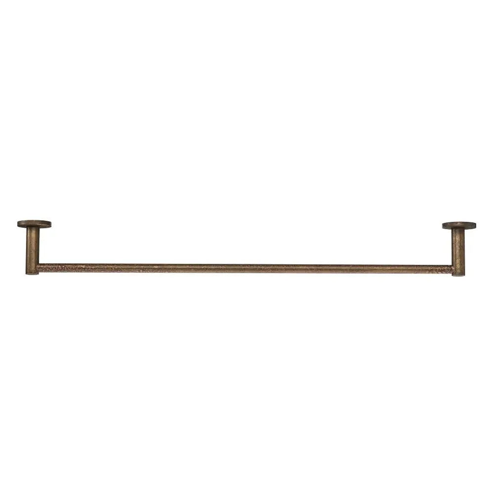 Mica Single Towel Rail - 800mm, Living Finish