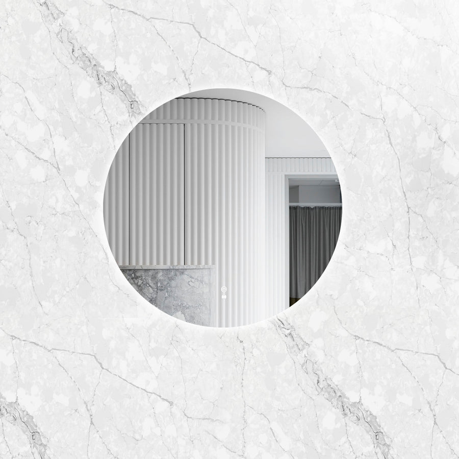 LED Bondi 800mm Frameless Tuffi Mirror