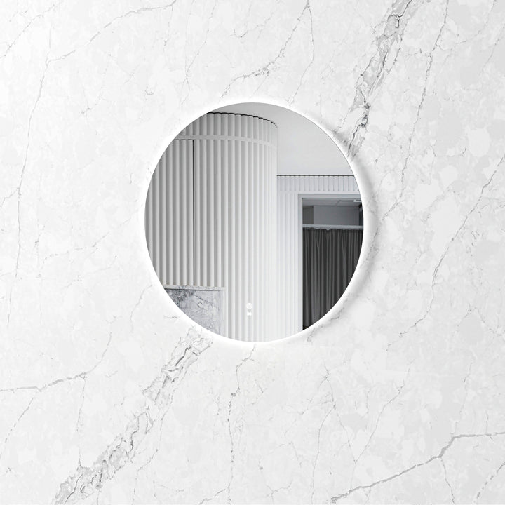 LED Bondi 800mm Frameless Tuffi Mirror