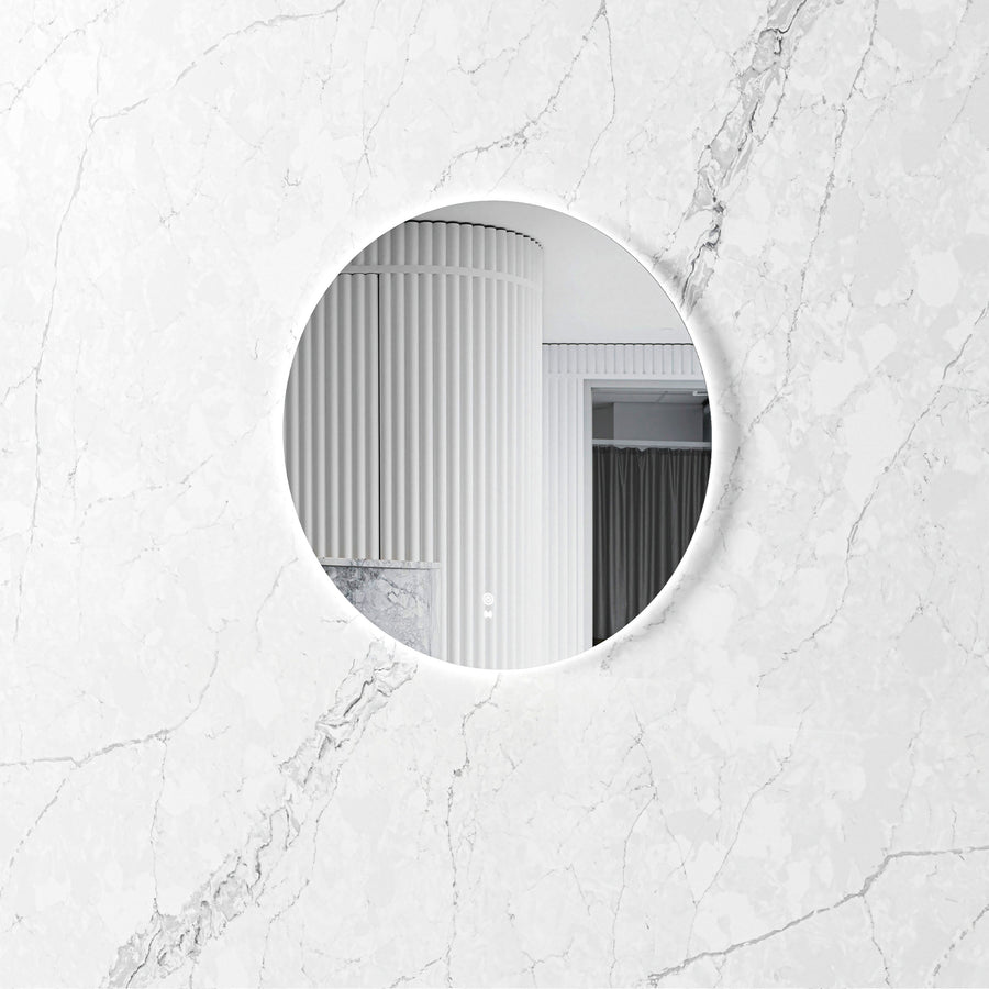 LED Bondi 800mm Frameless Tuffi Mirror
