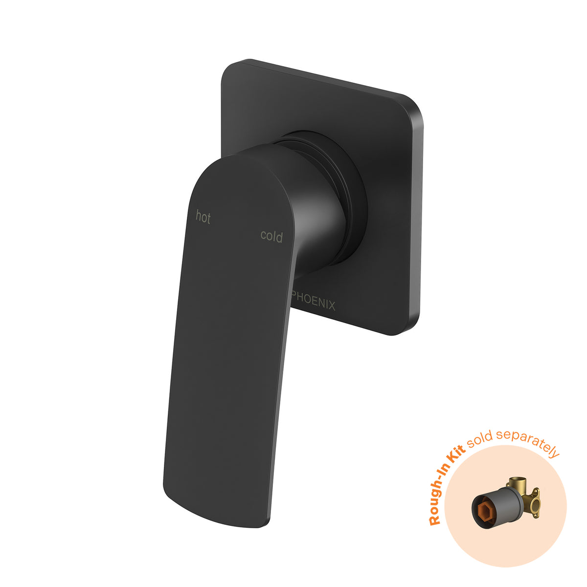 Mekko SwitchMix Shower / Wall Mixer (Fit-Off Kit Only) - Matte Black