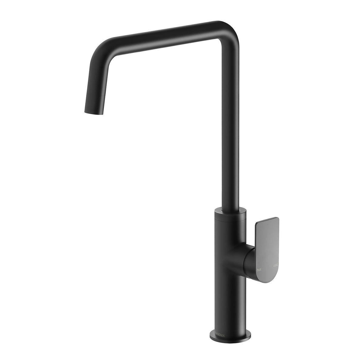 Mekko Sink Mixer 190mm Squareline - Matte Black