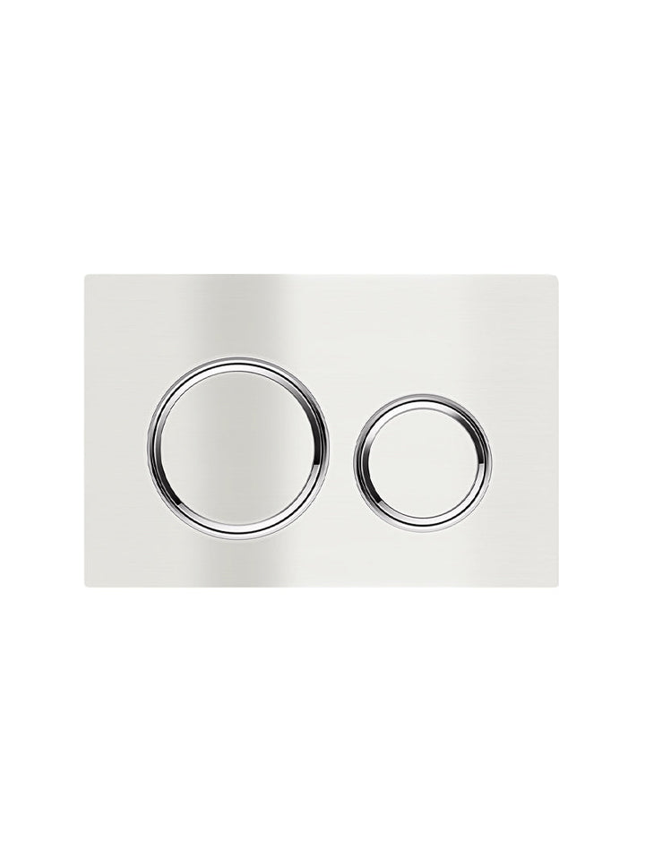 Meir Sigma 21 Dual Flush Plates to suit Geberit - PVD Brushed Nickel